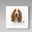 Basset hound-impression d’art graphique sur toile tendue-26852960