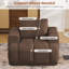Fauteuil d'appoint surdimensionné de 44 pouces, fauteuil canapé une place en mousse à mémoire de forme avec assise profonde et accoudoirs larges-129883931