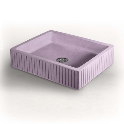 Newterra 17.38 in. L Bathroom Sink