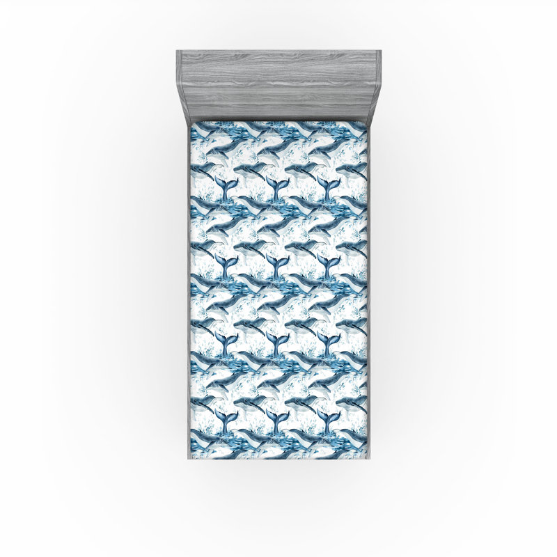 Drap-housse nautique Ambesonne, Drap-housse de taille simple
