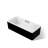 Volute 63 In. X 28-3/8 In. Freestanding Bath With Shroud