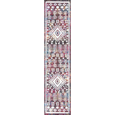 Dhiya Distressed Kilim Multi Rug