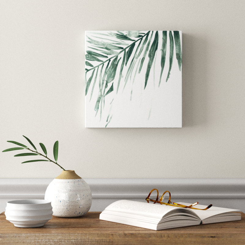 Verdant Impressions VIII by June Erica Vess - Wrapped Canvas Painting, 30cm H x 30cm W