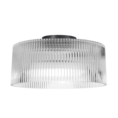 Neamiah 1 Light 11.75" Dia.Flush Mount