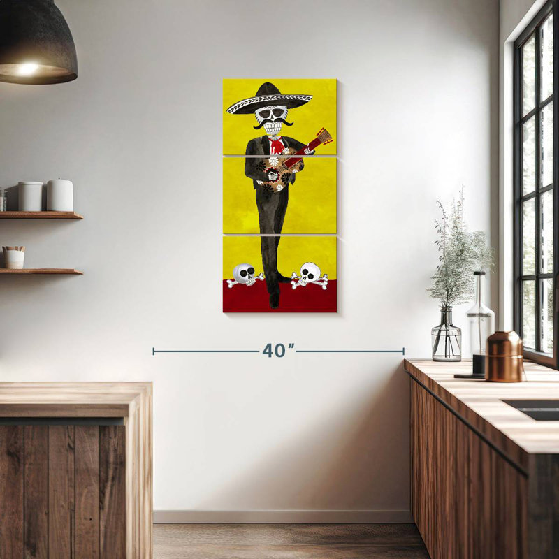 Jour des Morts, vertical II, H 38 po x l 18 po