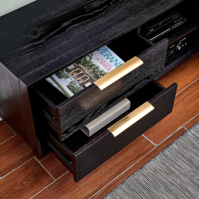 Malone Black Entertainment Console