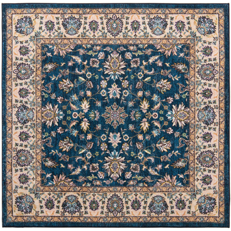 Artez Oriental Indoor Rug, Square 5'3"