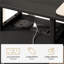 L-Shaped Computer Desk with Power Outlet-1121111474-1121555739