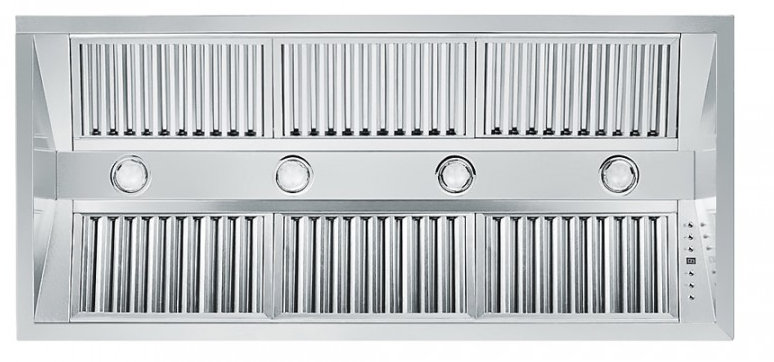 Insert de hotte pour îlot de cuisine à conduit 46 po ZLINE en acier inoxydable (824i-46)
