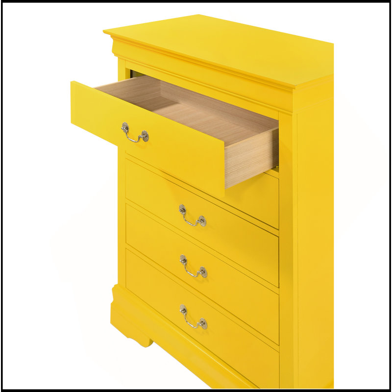 Commode, jaune, Jaune