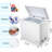 7.0 Cu.ft Deep Freezer, Chest Freezer with 3 Baskets, Energy Saving, 7 Temp Settings-51038230