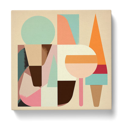 Ice Cream Suprematism - Print