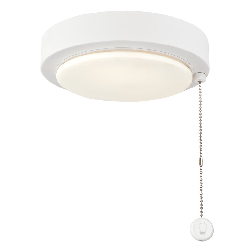 Levon Custom Ceiling Fan LED Light Kit, Matte White