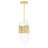 Stayton 9 Light Mini Pendant in Satin Gold – Adjustable Hanging Fixture for Kitchen, Dining, or Entryway