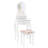 Cindy Vanity with Mirror and Seat-1390148754