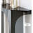 Black Hexagonal Acrylic Console Table-107088602