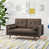 Brown Polyester selected