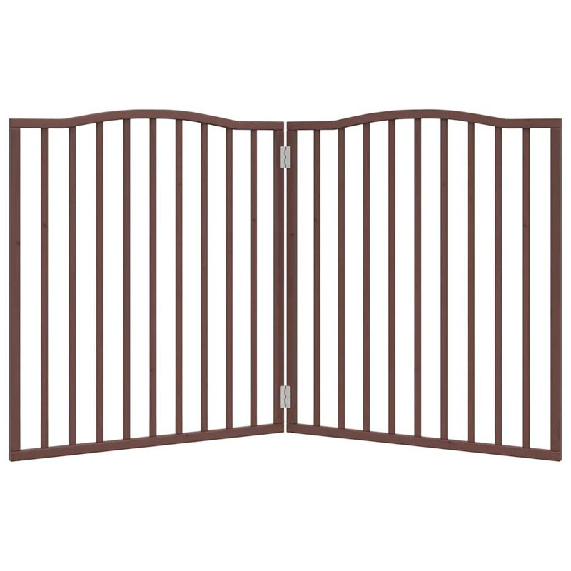 Tetlin Solid Wood Dog House Door, Brown, 90cm H x 160cm W x 2cm D