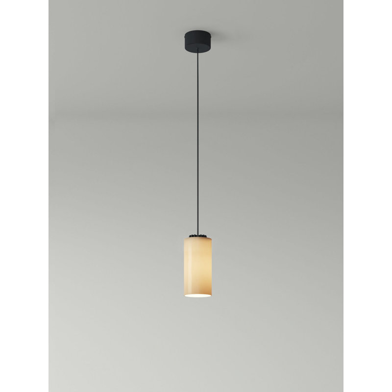 Cirio Simple, Black, Porcelain, 126.8" H x 3.9" W x 3.9" D