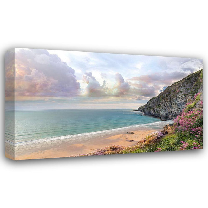 Art sur toile tendue Art Gallery, Calascibetta, Mike: Falaises du temps, H 30 po x l 48 po