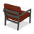 Vivant Patio Chair with Sunbrella® Cushions-1744567171-1723076040