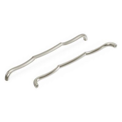 Trellis Collection Appliance Pull - 18" Center to Center Cabinet Pull Satin Nickel- Traditional Hardware for Drawers & Cabinets