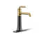Tone Tall Single-Handle Bathroom Sink Faucet with Clicker Drain and Tailpiece, 1.2 GPM