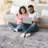 MARFI Collection 2X8 Light Grey / Abstract Runner Rug-867356689