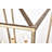 Rhys 4-Light Dimmable Iron Geometric Lantern Chandelier-603537376