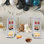 Présentoir de table à 3 niveaux avec porte-petits gâteaux et plateaux amovibles