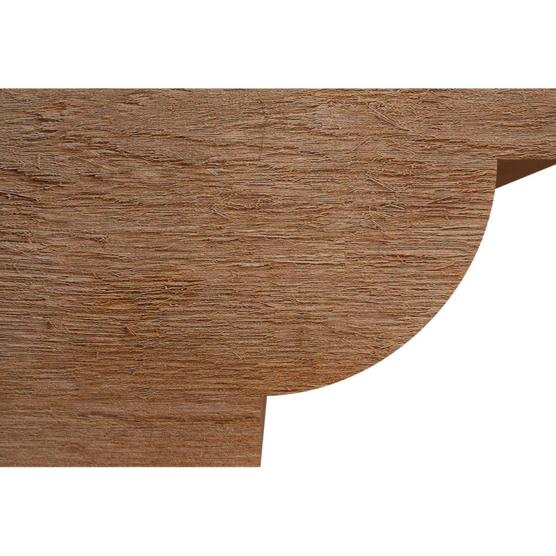 Alpine Rough Sawn, Cèdre rouge, H 8 po x l 12 po x P 6 po