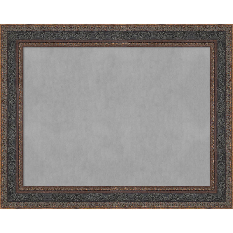 Tableau magnétique encadré bronze vieilli Attic - Tableau magnétique, tableau d'organisation, H 23 po x l 29 po