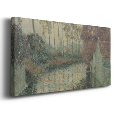 Série paysage - CDLVI - Toile tendue avec châssis encadré - Prêt à être accroché