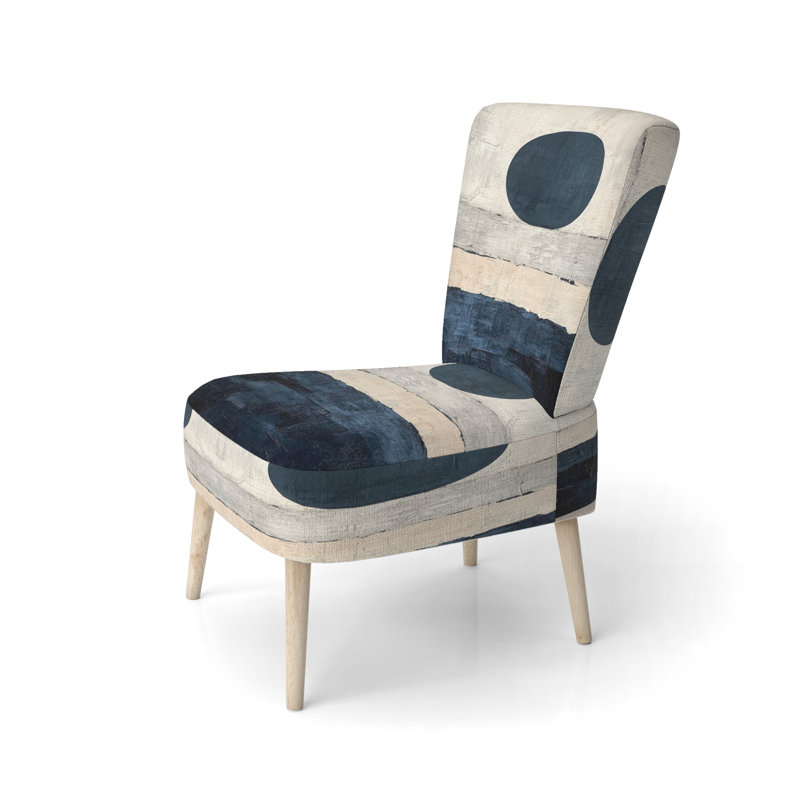 Upholstered Accent Chair, Chaise d'appoint sans accoudoirs