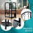 Hagenah Metal Log Rack 2 Tires with Fireplace Tool Set