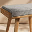 Banc d'appoint moderne en noyer, banc de piano rembourré et tabouret de coiffeuse polyvalent avec repose-pieds compact-1365278240