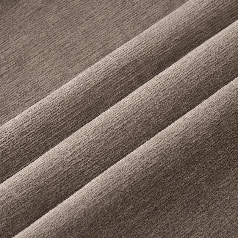Ensemble de 2 housses de coussins décoratifs carrés en chenille pour ferme pour canapé-lit, Brun