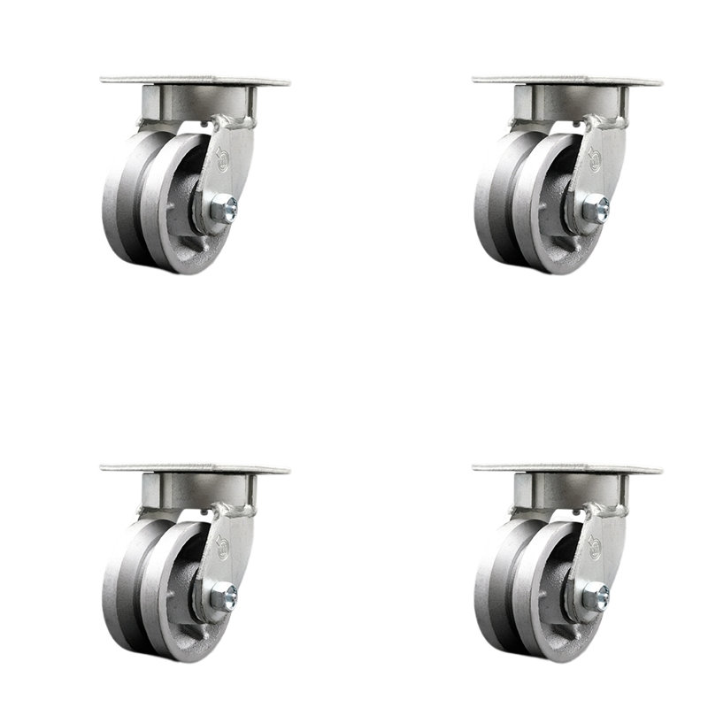 Roulettes pivotantes Kingpinless Groove
