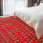 Tapis rouge foncé Finest Peshawar Bokhara 7 pi 11 po x 9 pi 4 po