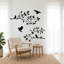 Adhésif décoratif en vinyle Burnish Birds & Blossoms - Élégant décor d'art inspiré de la nature pour le salon-41587749-41587759