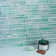 Foil Random Sized Interlocking Glass Mosaic Tile