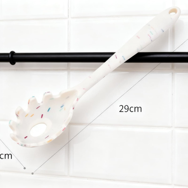 Ensemble d'ustensiles de cuisine en silicone 6 pièces Spatule antiadhésive pour la cuisson, la cuisson et les grillades