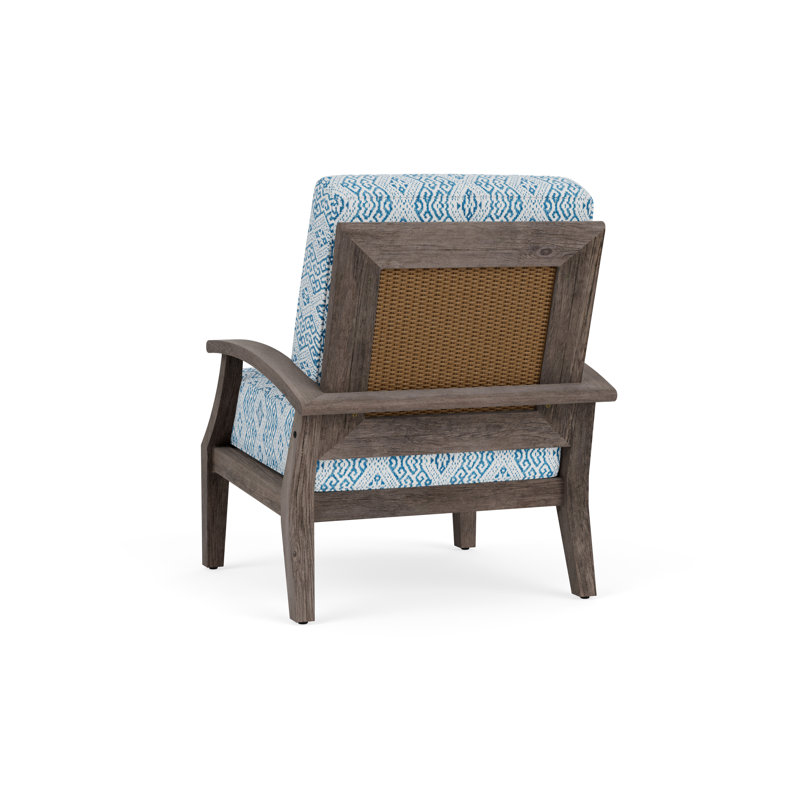 Frontier Outdoor Lounge Chair, Bark, Wayfarer Dune