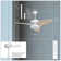 Light Pro In. LED Indoor Smart Ceiling Fan With Remote Control