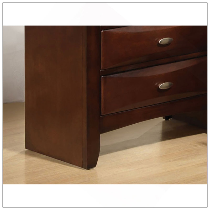 Mobilier de chambre à coucher 1 pièce, Cerisier