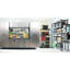 Armoire murale en métal - série, 32 po X 28 po, 20 po, finition gris métallique, fonction, eau et chaleur, série de bandes à bords épaissis, gris, sans effort,