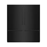 ZLINE 72 in. Built-In Refrigerator w/ Water Dispensers & Ice Makers in DuraSnow Steel