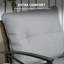 Ensemble de chaises berçantes 3 pièces Outsunny