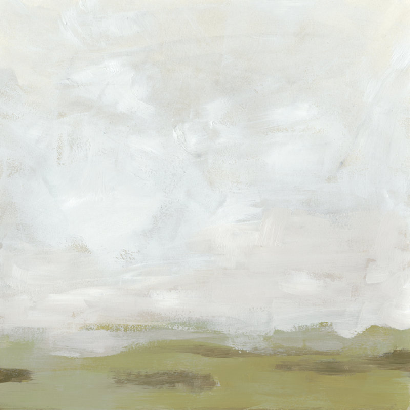 Moss Horizon II by June Erica Vess - Wrapped Canvas Painting, 122cm H x 122cm W
