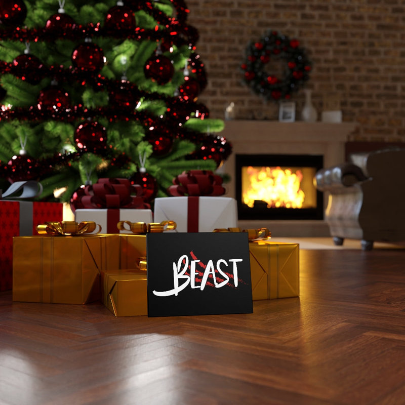 Beast - Wrapped Canvas Print, 46cm H x 61cm W